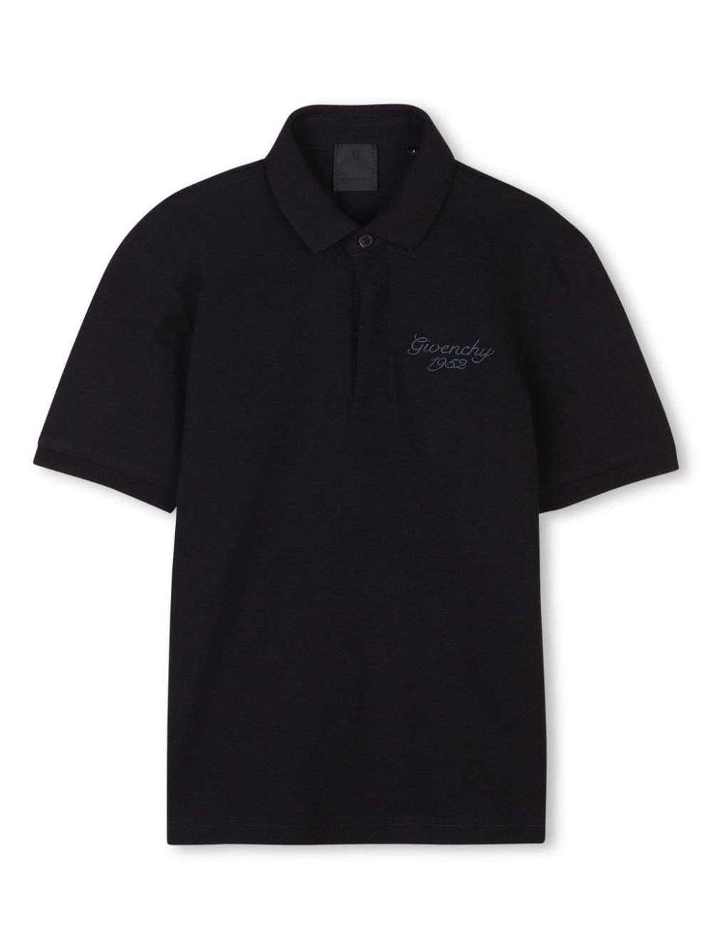 Logo-embroidered polo shirt - White