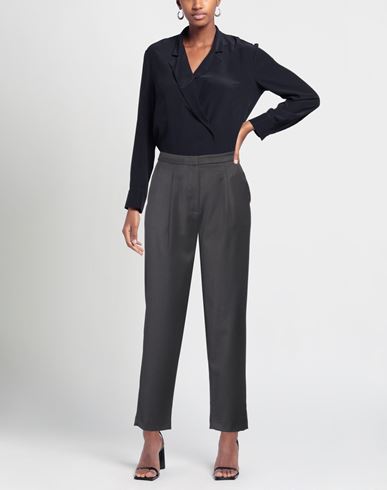 Mvp Wardrobe Woman Pants Lead Size 4 Polyester, Wool, Elastane