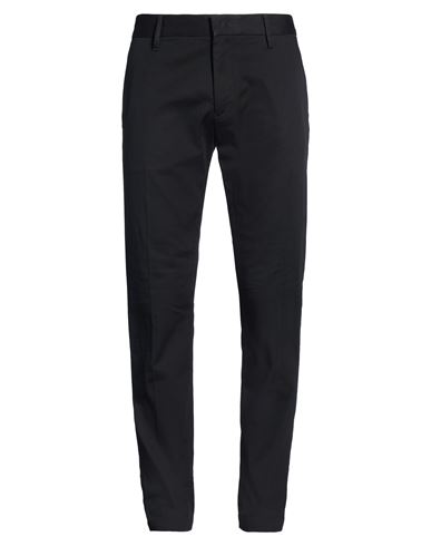 Man Pants Black Size 30 Cotton, Elastane
