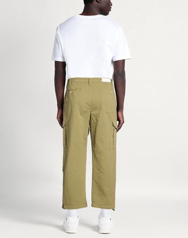 Bl.11 Block Eleven Man Pants Military green Size 28 Cotton, Elastane