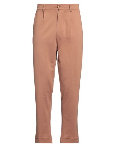 Man Pants Brown Size 34 Viscose, Nylon, Elastane