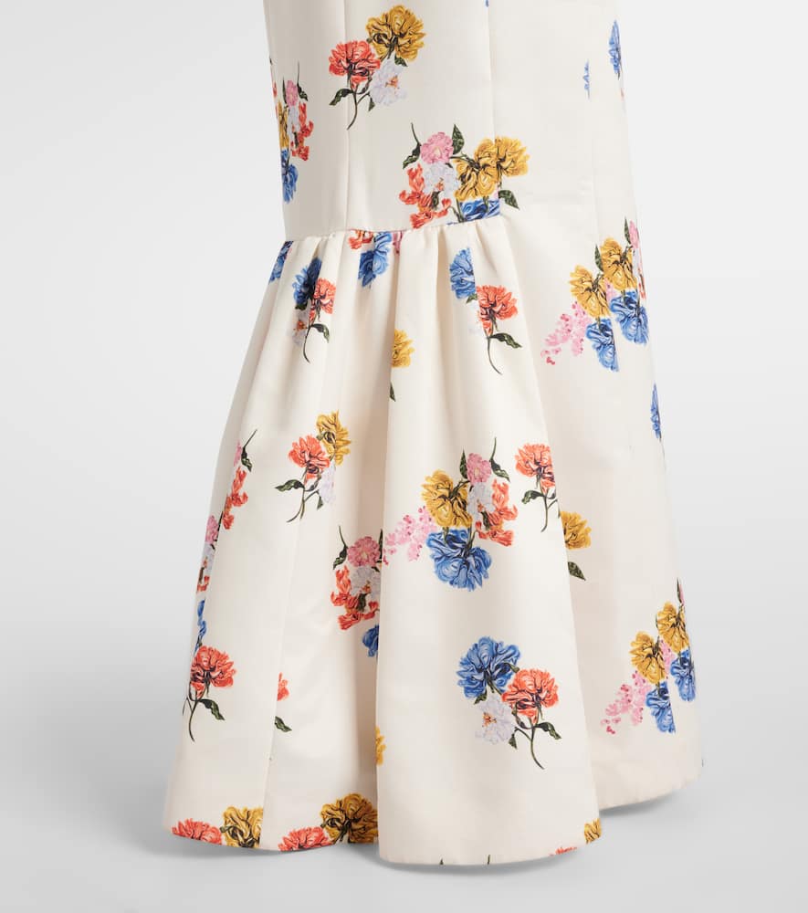 Fosette floral maxi dress