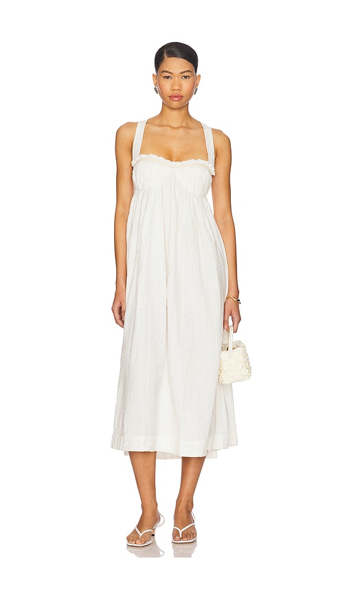 Free People x free-est Poppy Midi Dress In Coconut Milk in Ivory. - M also in