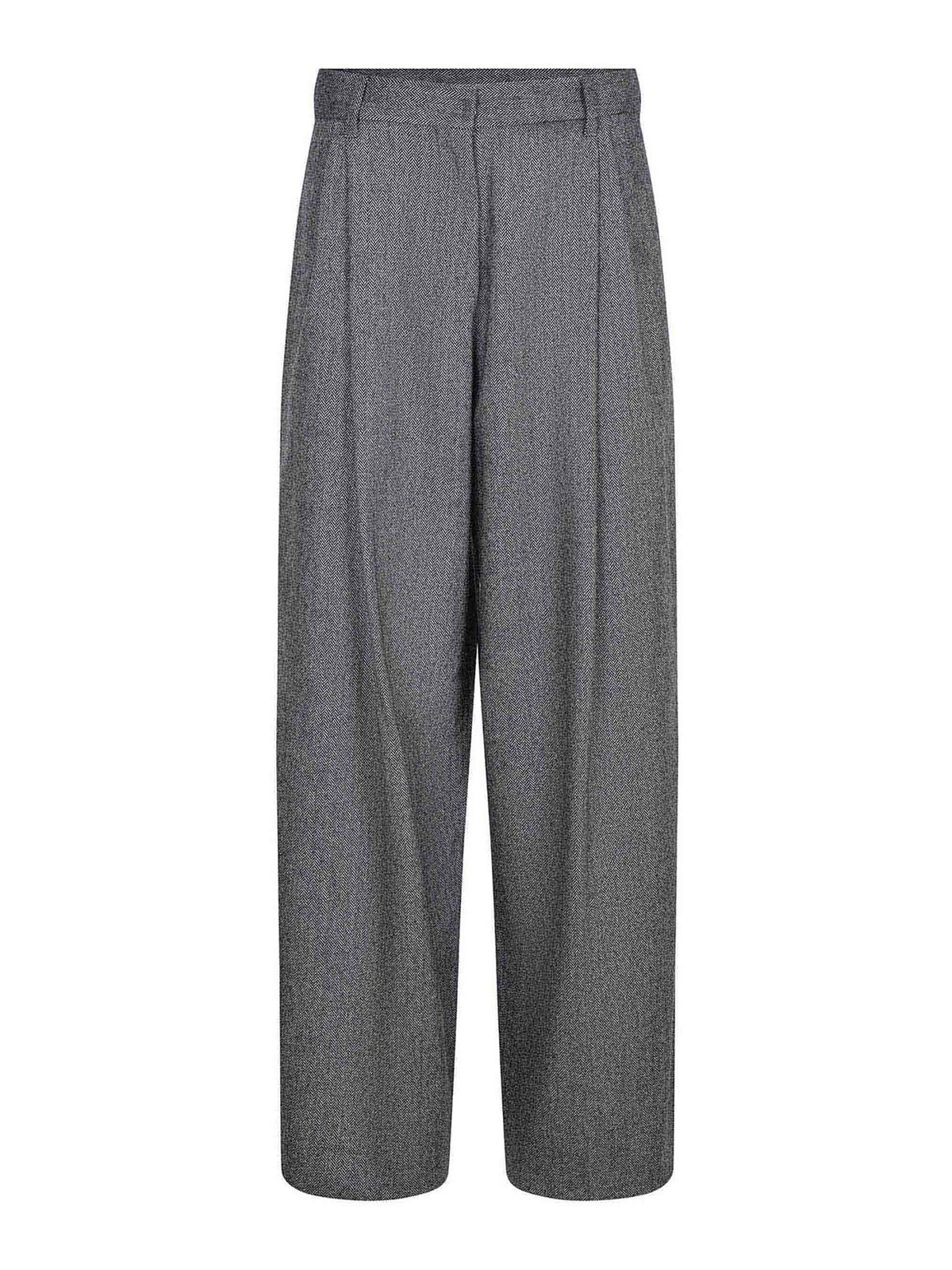 Trousers Made Of Wool Blend