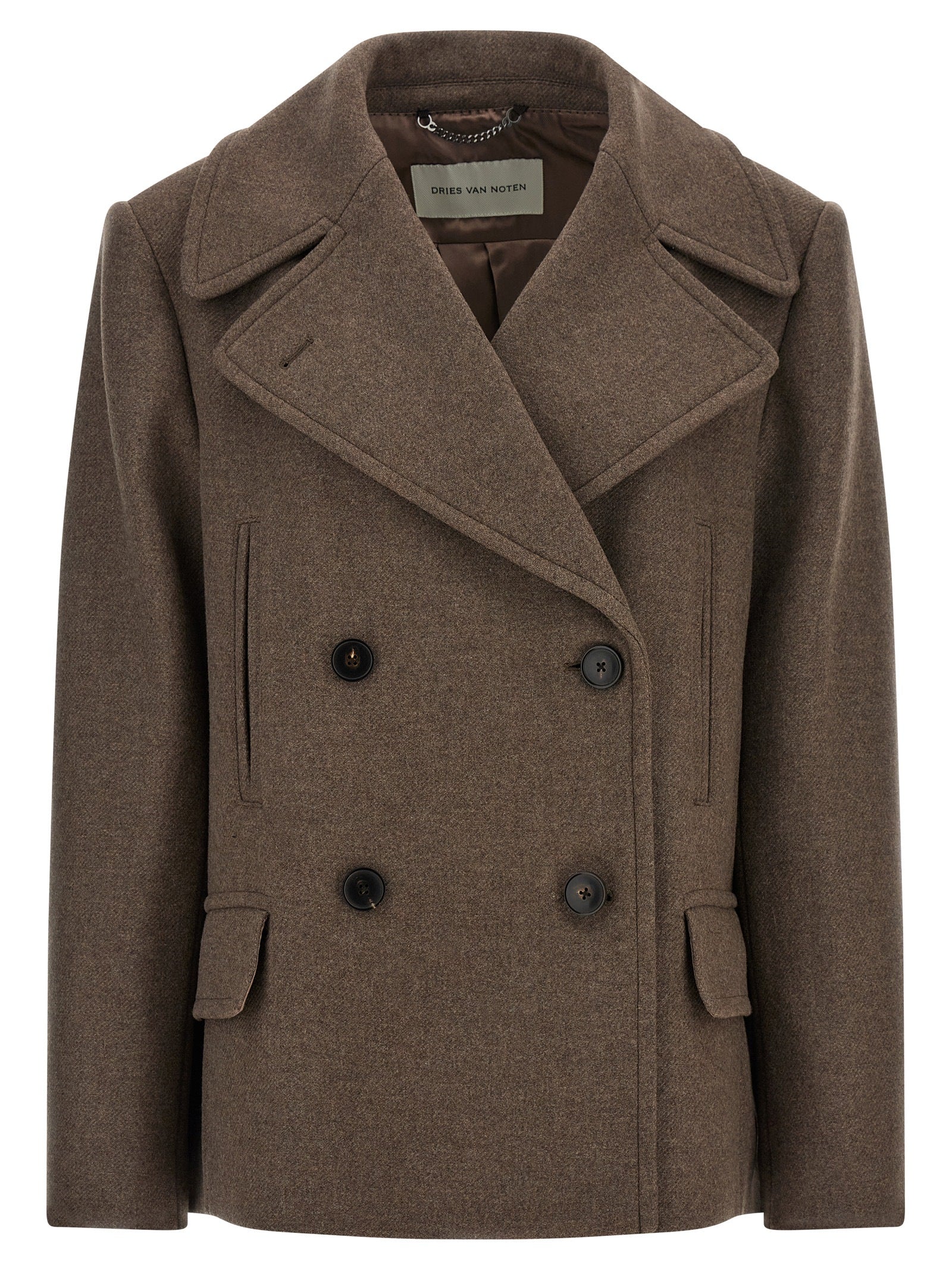 Coat — Brown