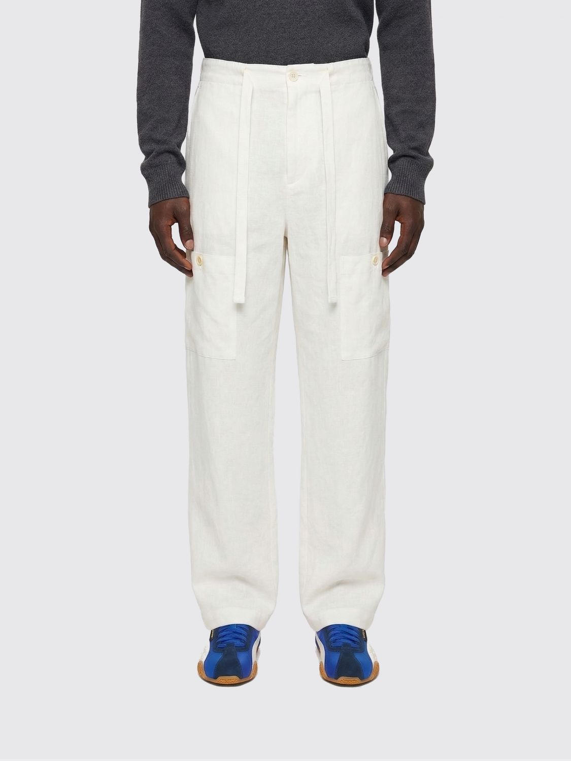 Pants Men color Milk