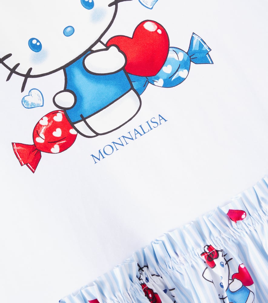 X Hello Kitty cotton jersey dress