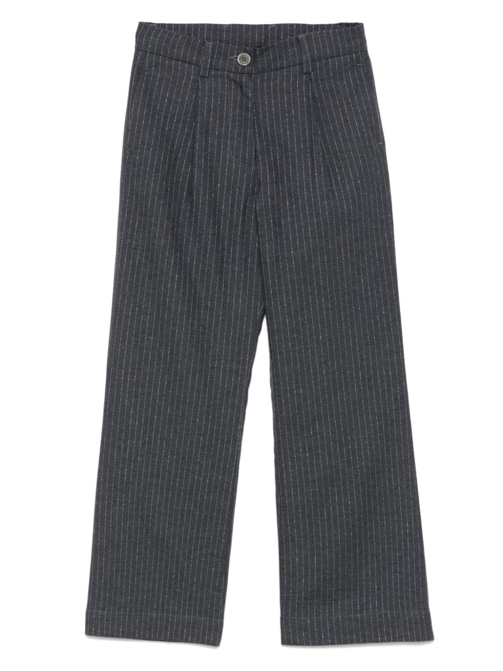 Pinstriped trousers - Grey