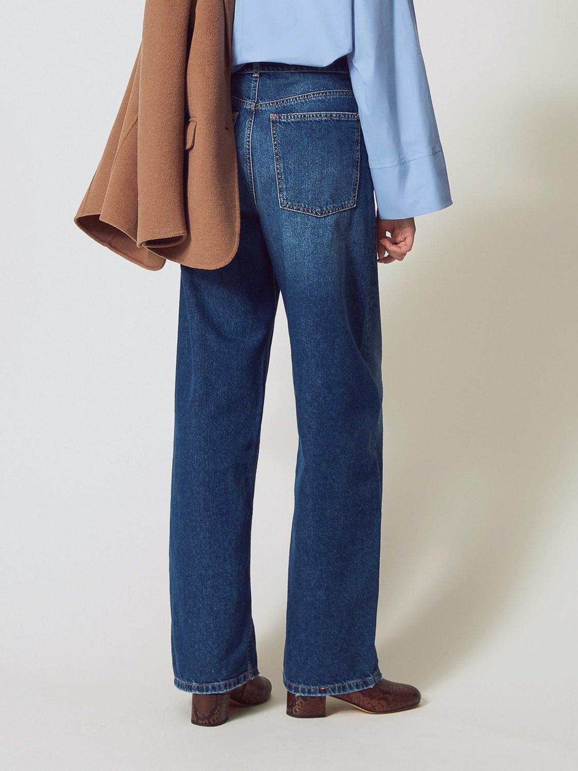 Jeans Woman color Denim