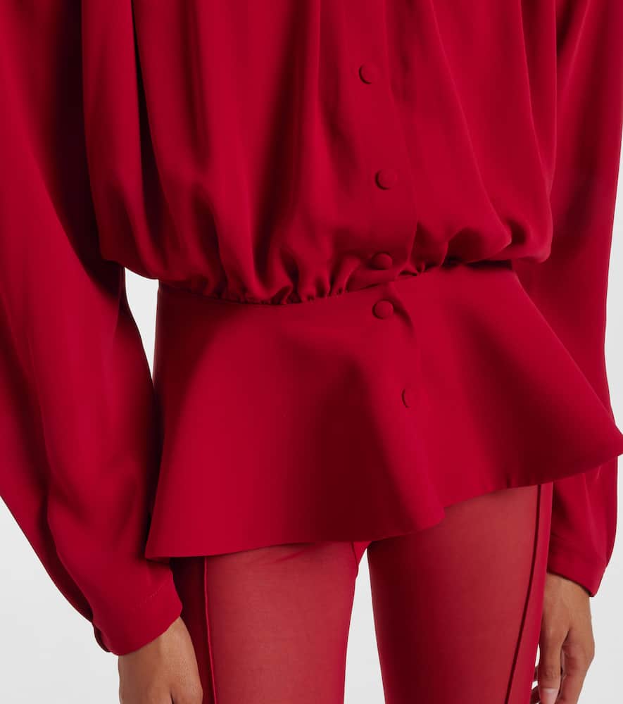 Re/edit Hiver Russe crêpe twill blouse