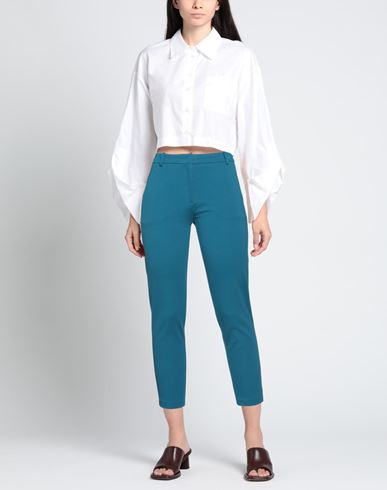 Woman Pants Deep jade