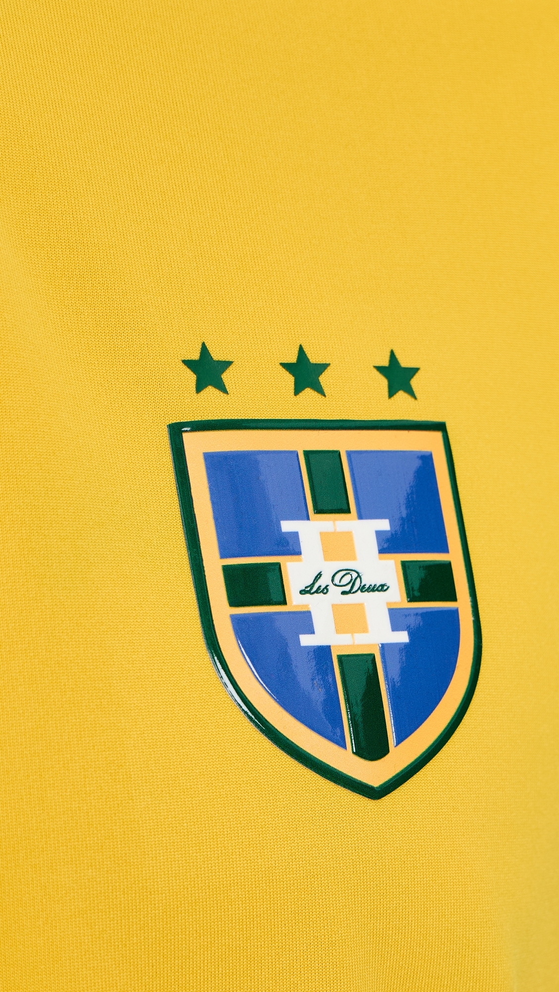 Brazil Football Jersey Lemon Yellow