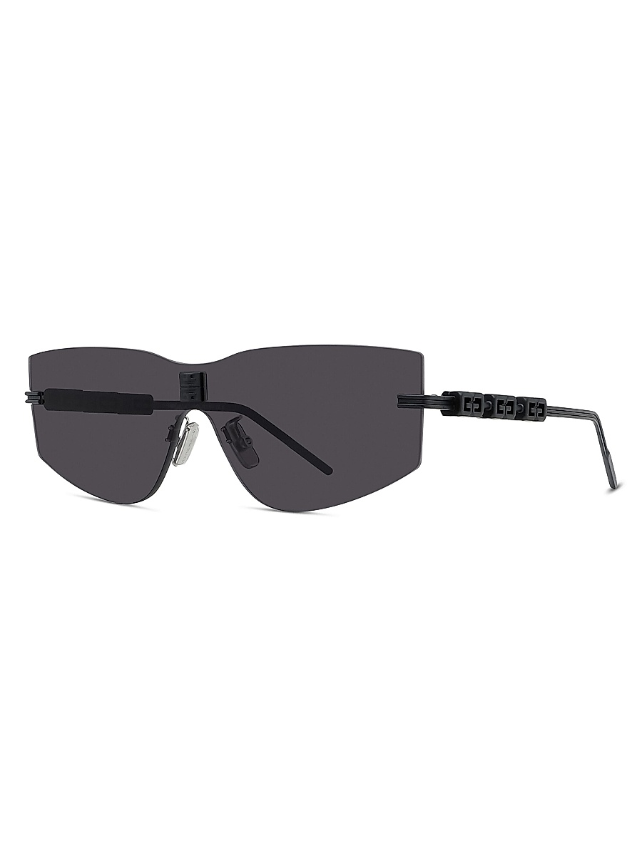 Men's 4GEM Mask Sunglasses - Matte Black Smoke