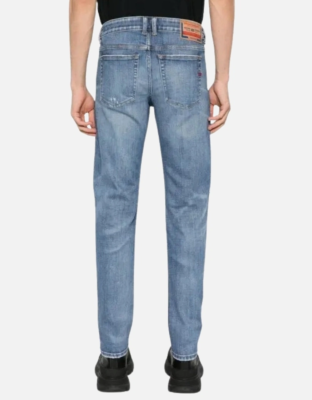 Men's Diesel 1979 Sleenker Plain Denim Blue Jeans - Size: 30/30
