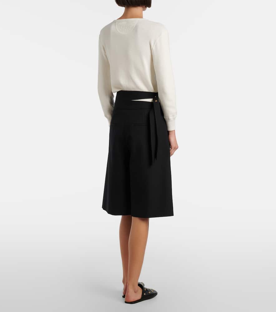 Chloé Virgin wool shorts