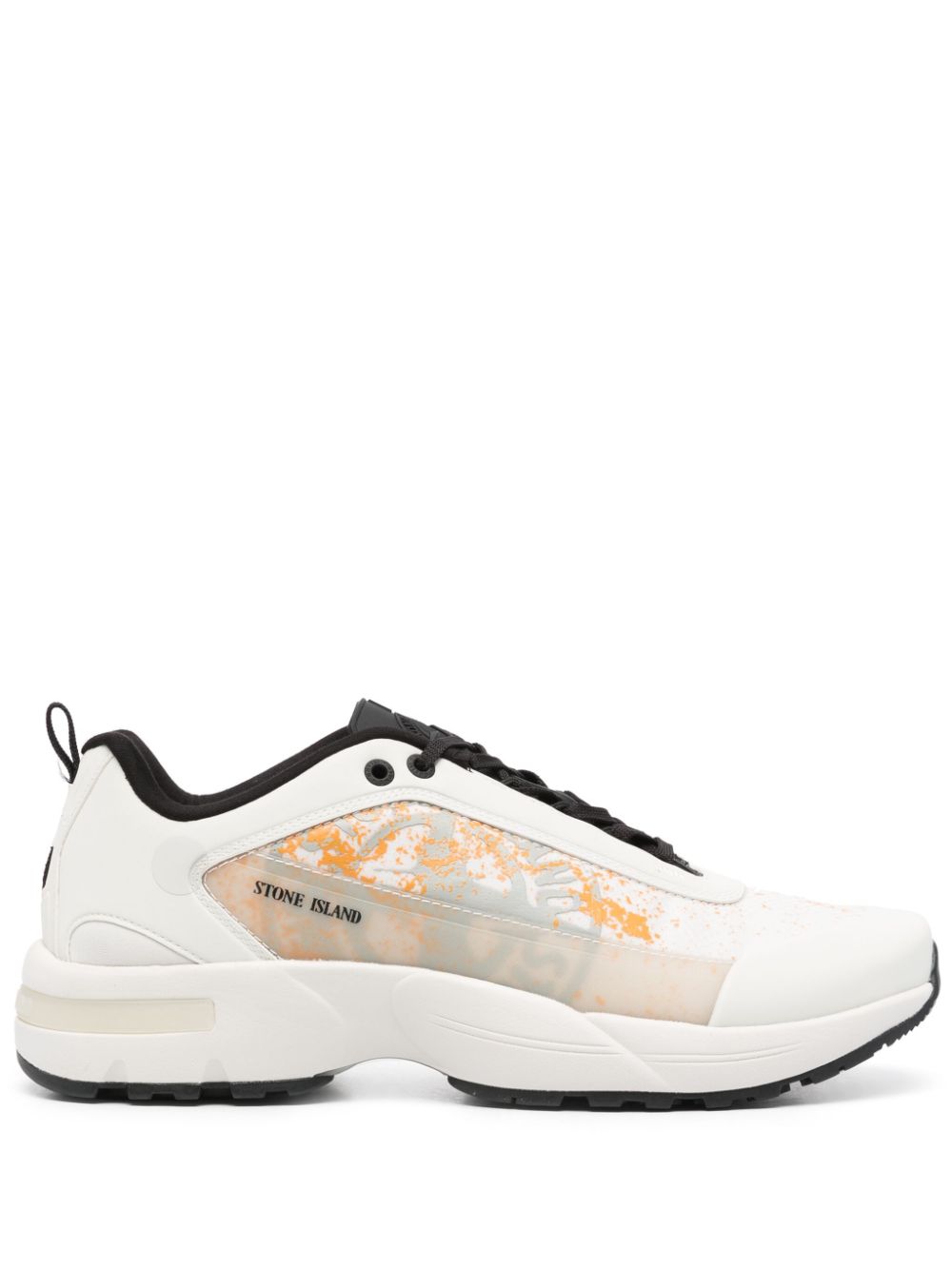 Grime panelled sneakers - Neutrals