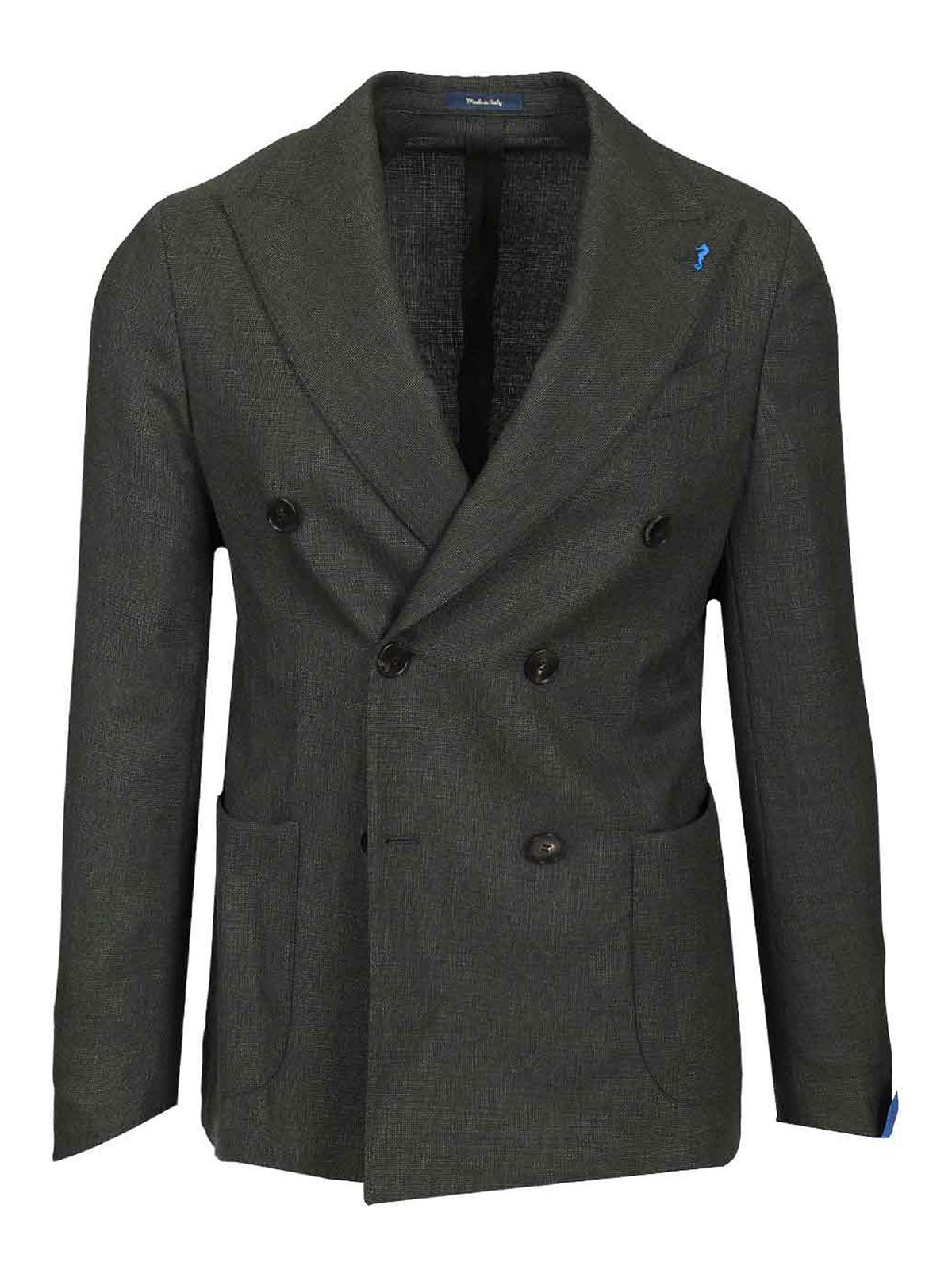 Double-Breasted Wool Blazer