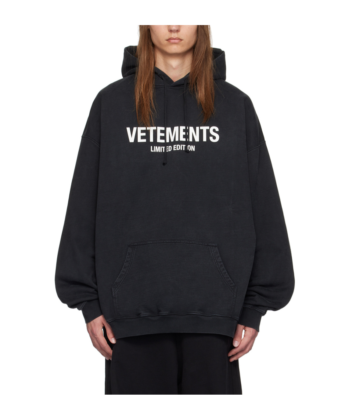 Drawstring hood hoodie