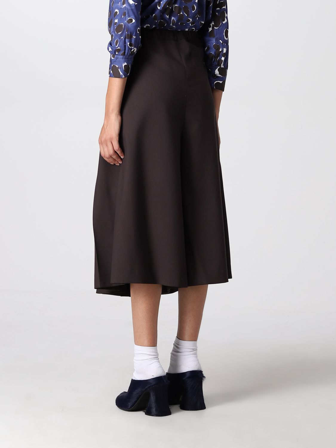 Pants Woman color Brown