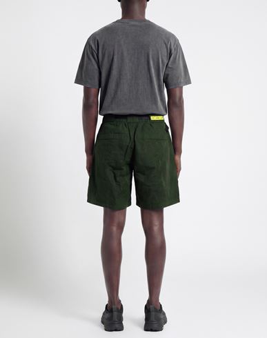 Man Shorts & Bermuda Shorts Green Size L Cotton