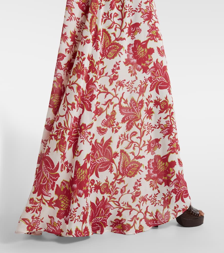 Floral maxi dress