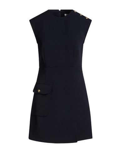 Woman Mini dress Midnight blue Size 2 Polyester, Elastane