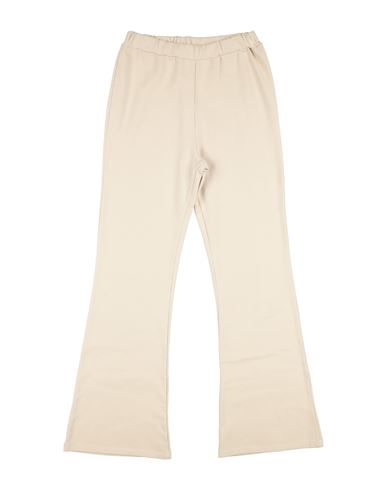 Kid Girl Pants Beige Size 16 Cotton, Elastane
