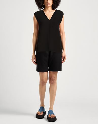 Woman Top Black Size 2 Viscose