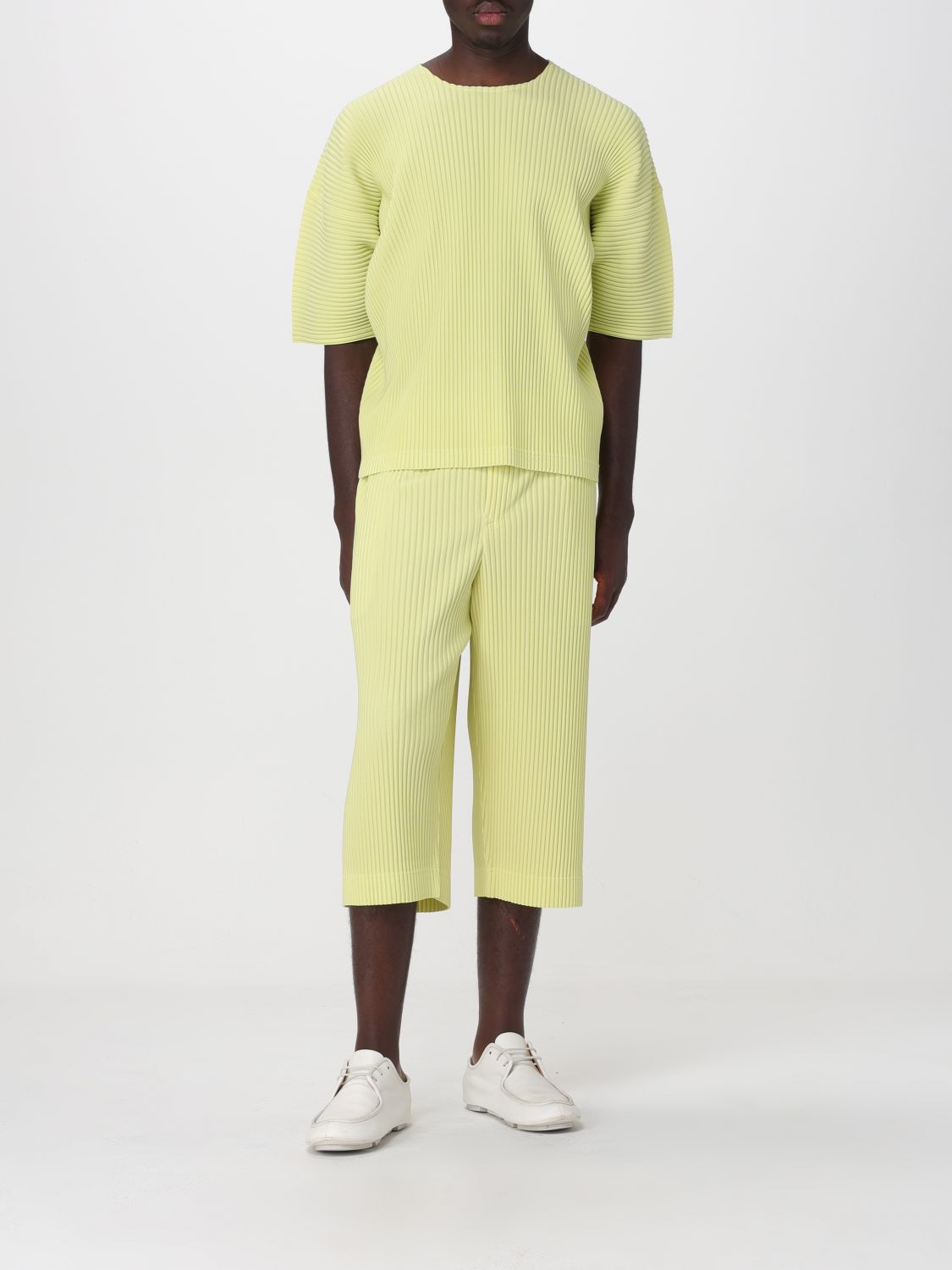 Polo Shirt Men color Yellow