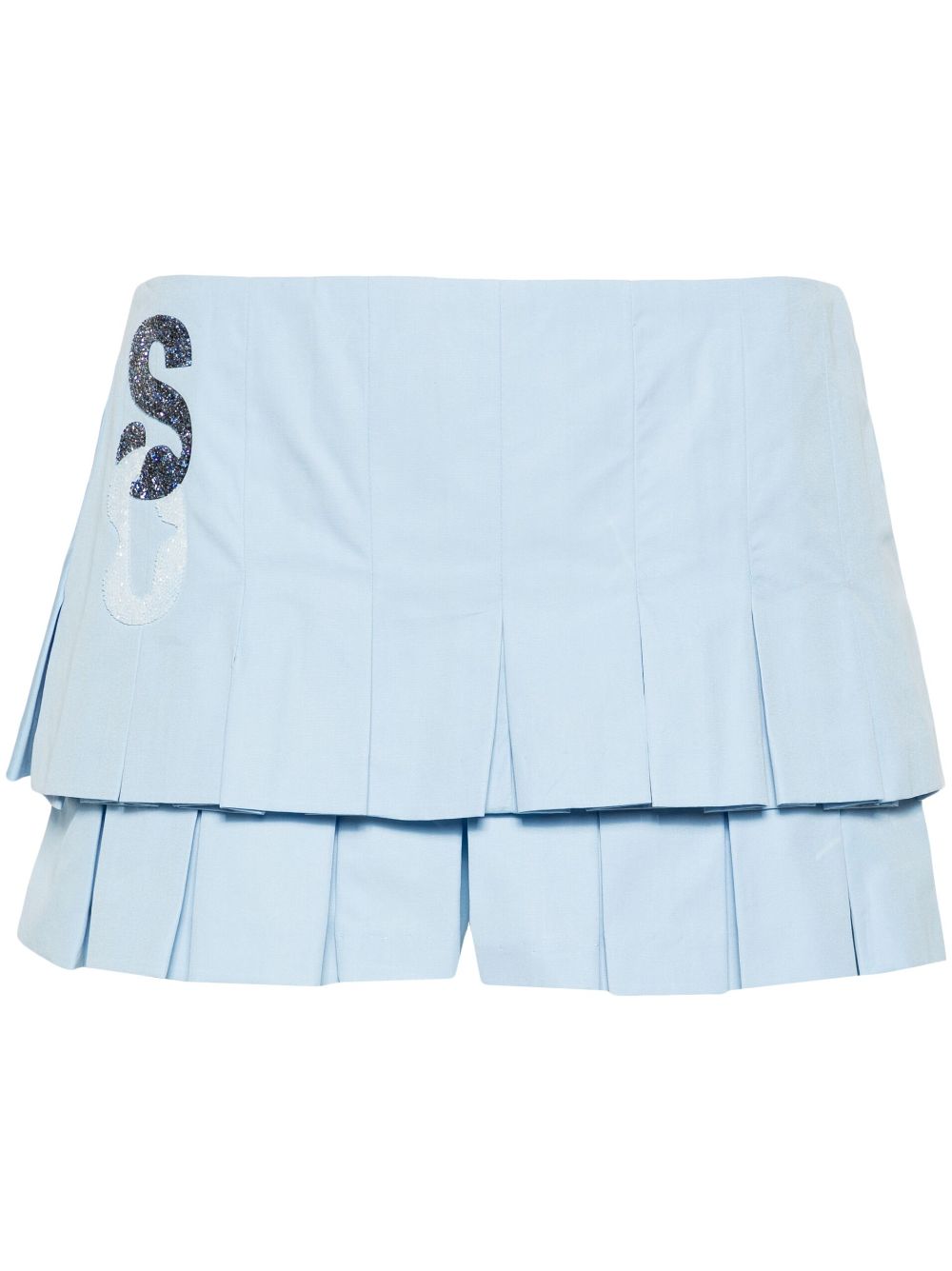 Ra-Ra pleated skort - Blue