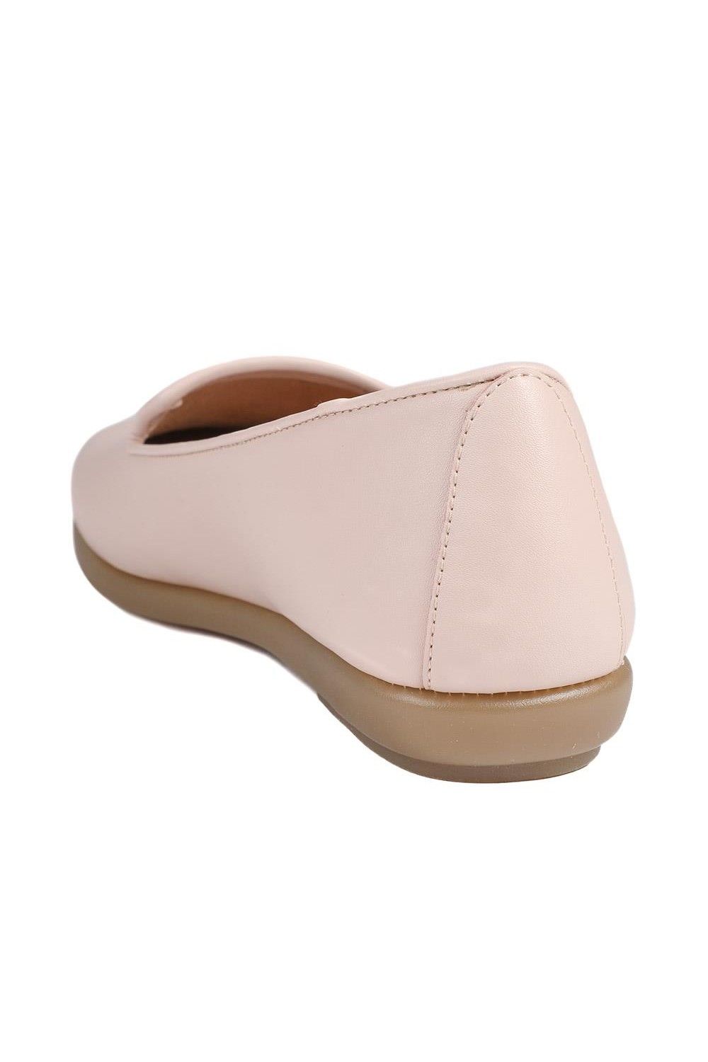Pavers Women's Flat-Soled Casual Slip-On Shoes in Pink