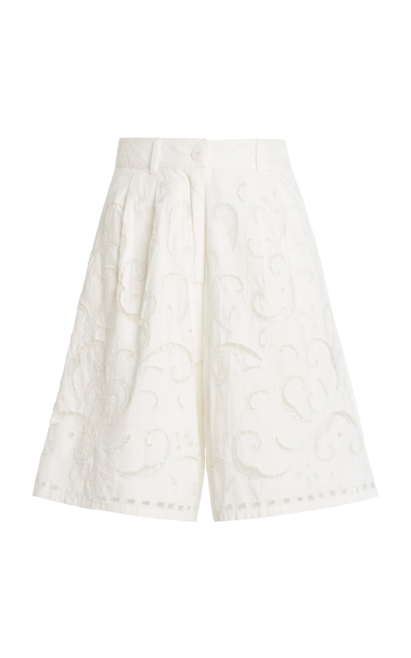 Marcie Cotton-Lace Shorts - Moda Operandi