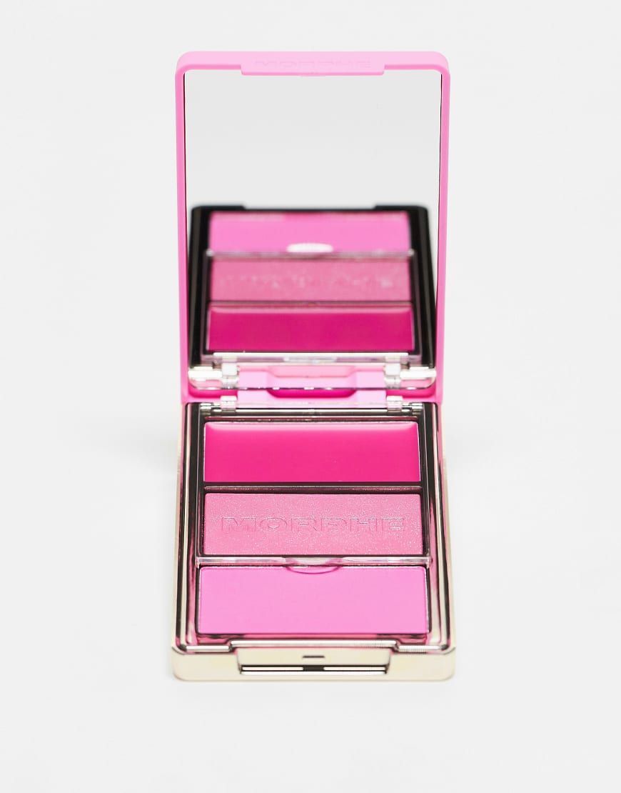 Morphe Cheek Thrills Multi - Finish Face Trio - Apres Ski-Pink