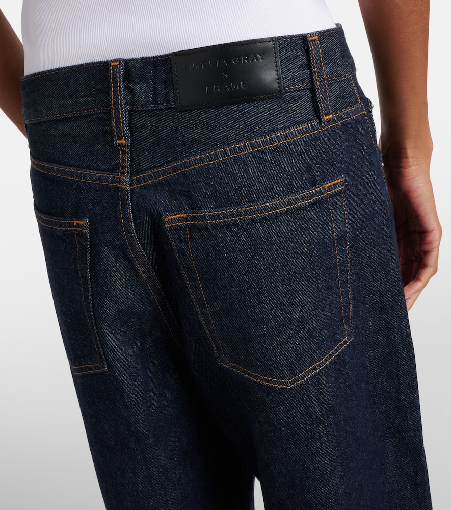 X Amelia Gray Detour barrel-leg jeans