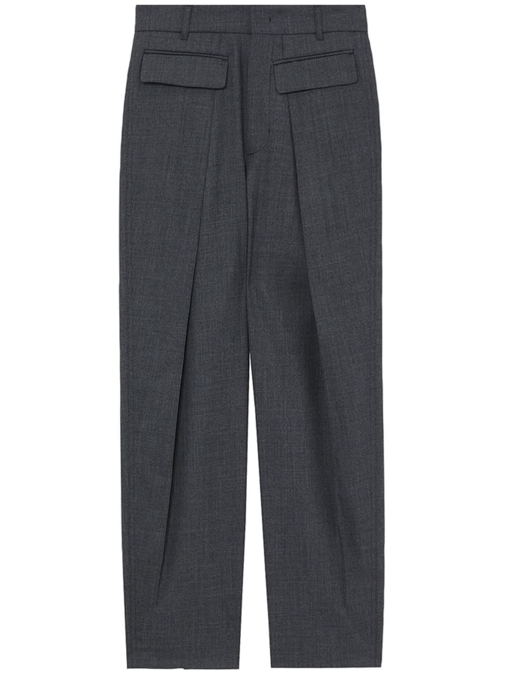 Fran wool tailored trousers - Grey