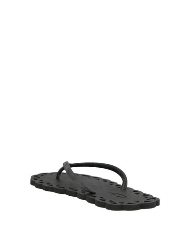 Woman Thong sandal Black Size 9