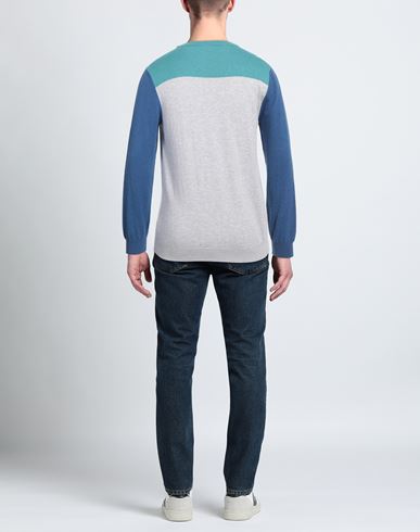 Heritage Man Sweater Pastel blue Size 40 Cotton
