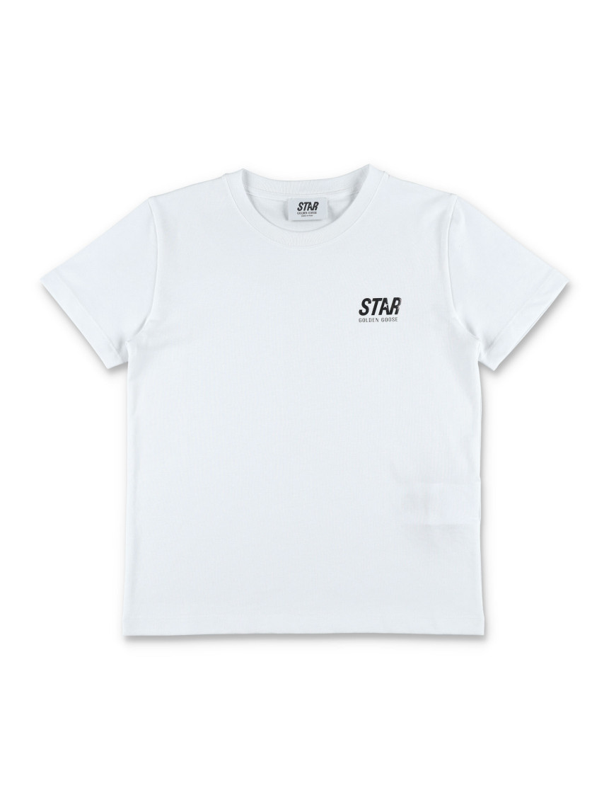 Boys White Logo T-Shirt