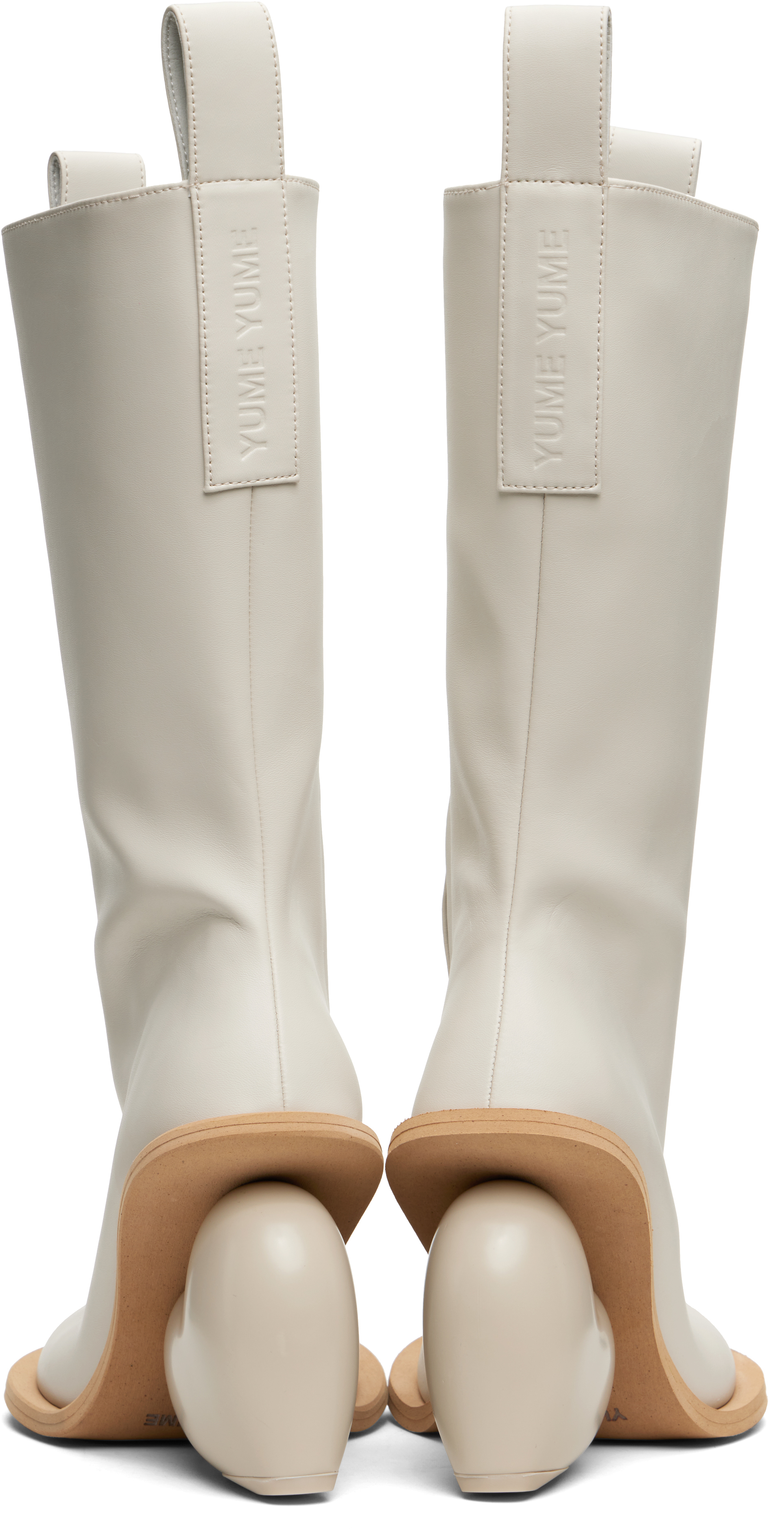SSENSE Exclusive Off-White Love Tall Boots