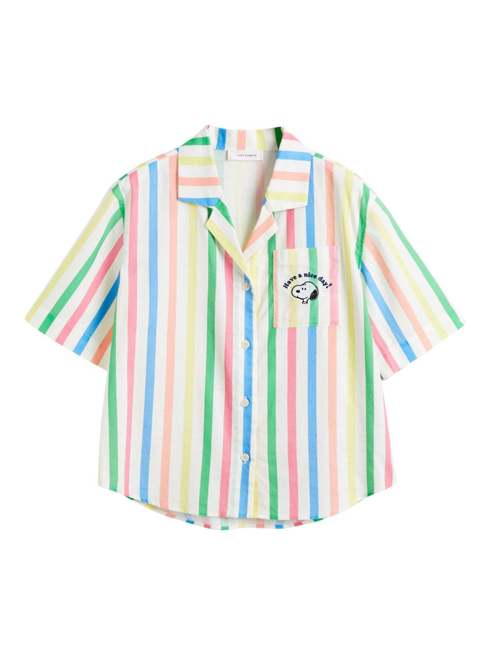 Chinti & Parker striped shirt - White