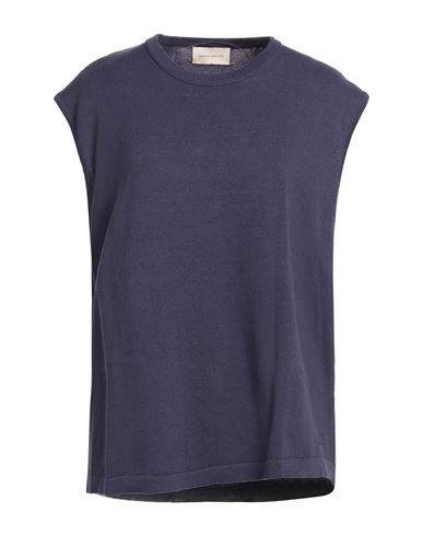 Woman Sweater Dark purple Size L Cotton, Polyamide