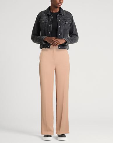 Woman Pants Beige Size 10 Polyester