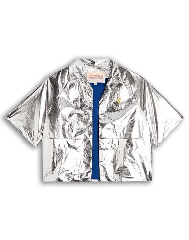 Kid Girl Jacket Silver Size 12 Cotton