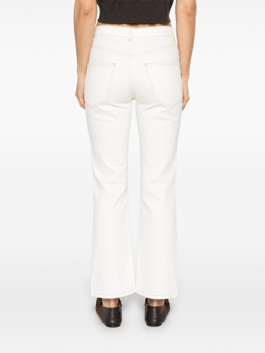 White Denim Jeans