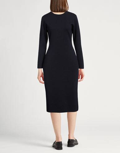 Fabiana Filippi Woman Midi dress Midnight blue Size 4 Merino Wool