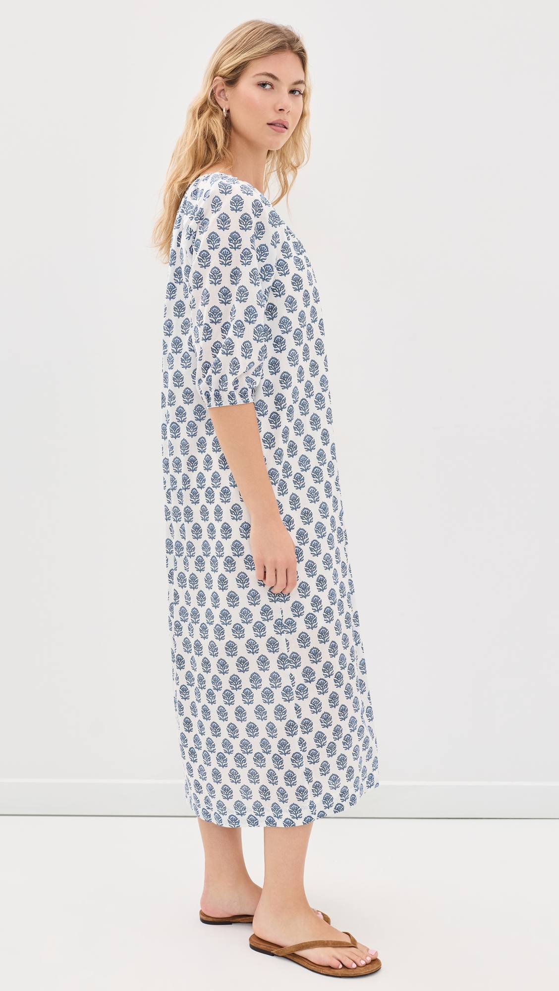 Sophie Dress Atlantic Bordeaux