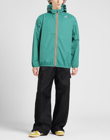 Man Jacket Green Size 3XL Polyamide