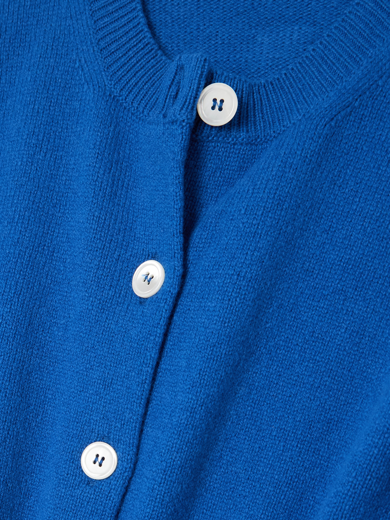 &Wool Cardigan - Blue