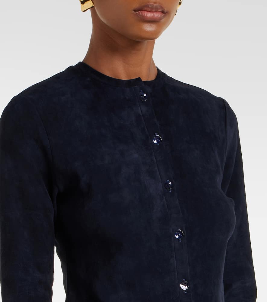 Astrid 24 suede cardigan