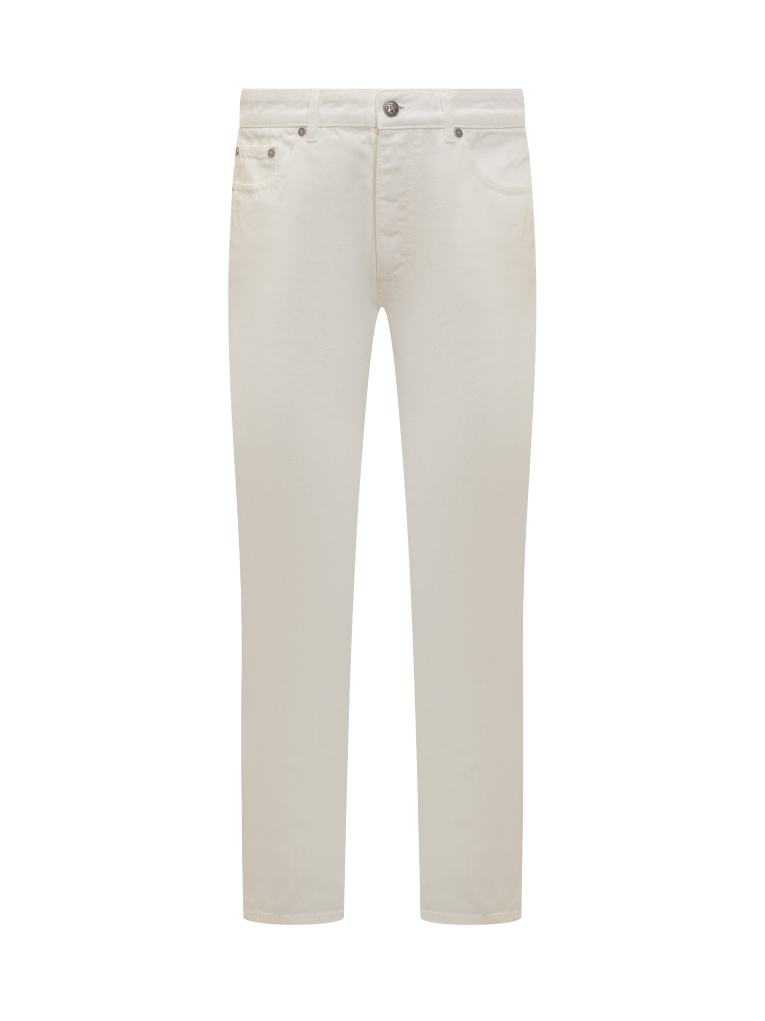 Jet-Set Monogram Paint Jeans